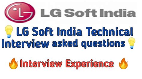 lg soft india testing interview questions|lg soft india.